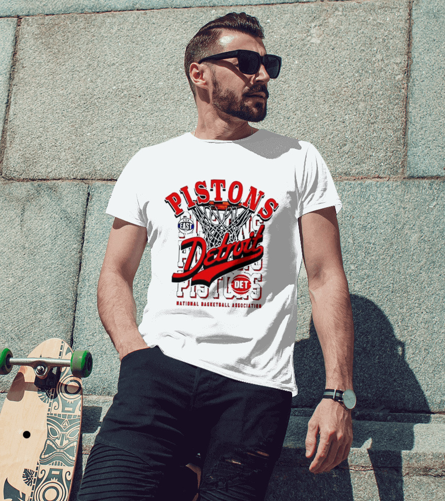 Pistons Detroit National Basketball Association East DET T-Shirt