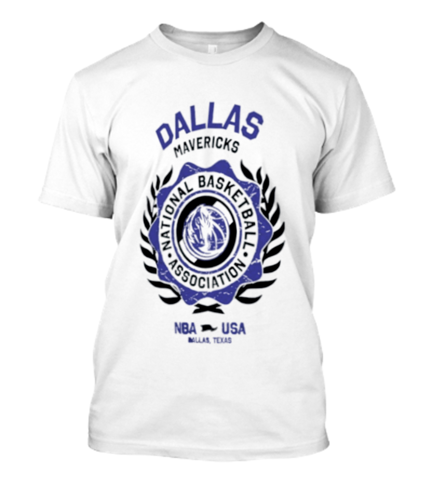 Dallas Mavericks National Basketball Association USA Laurels 2026 T-Shirt