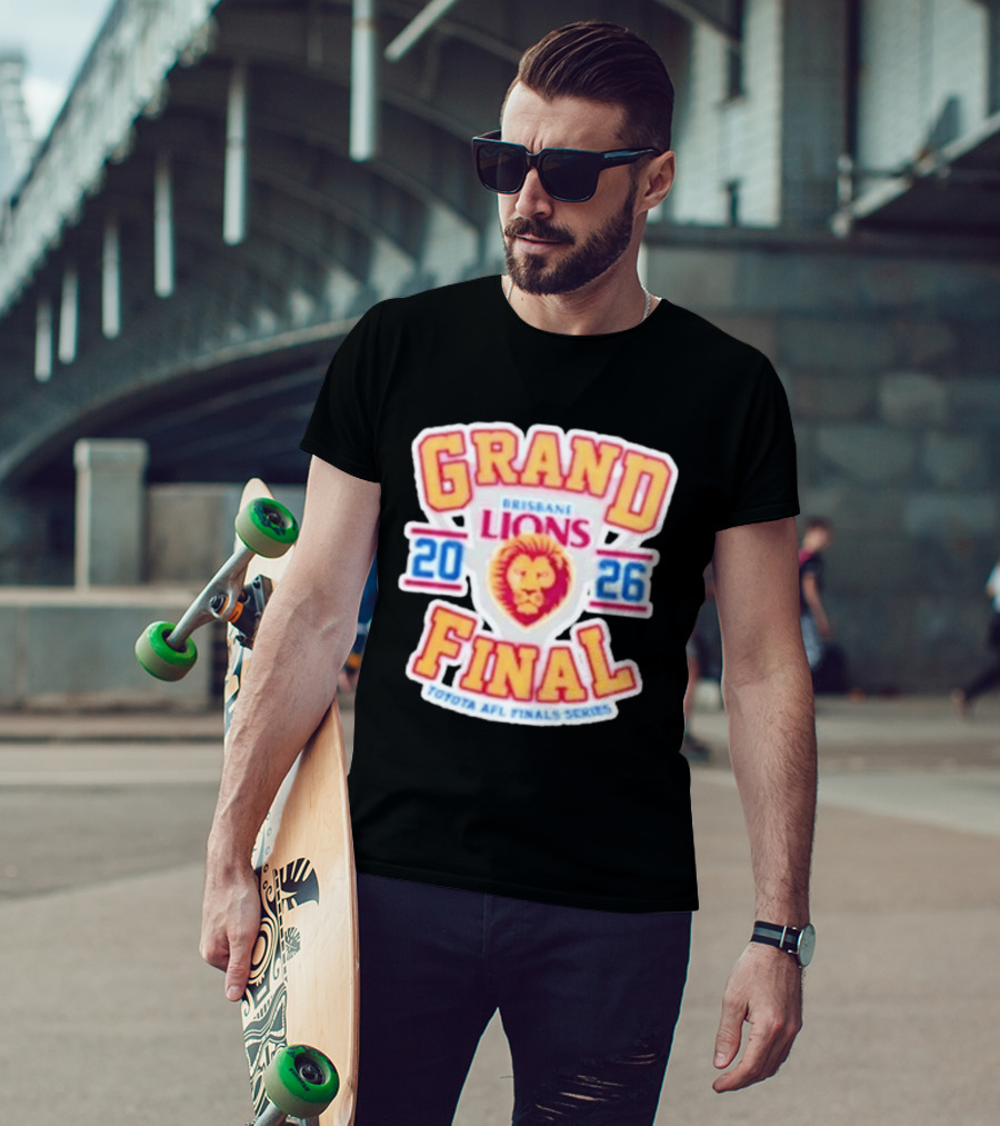 Brisbane Lions 2026 Grand Final Toyota AFL Finals Series T-Shirt