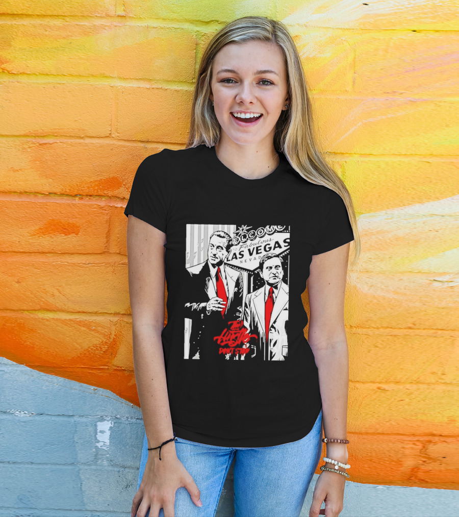 Las Vegas Casino Mobsters Red Tie T-Shirt