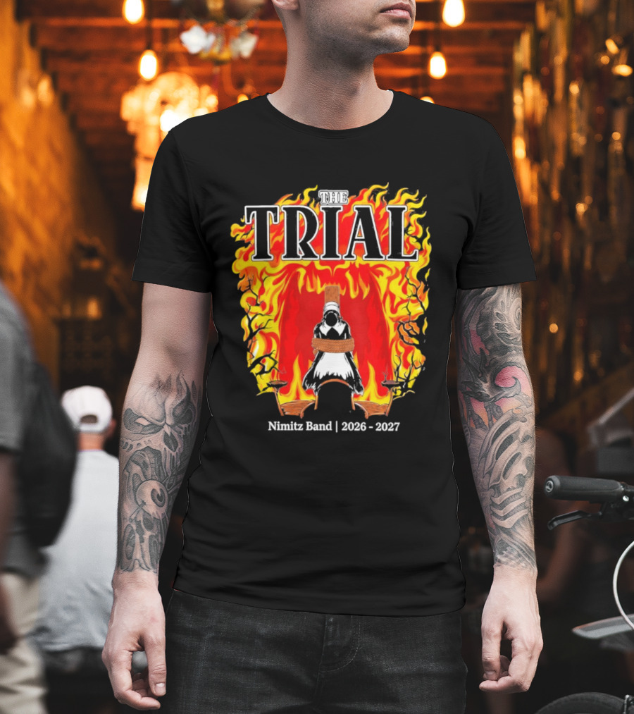 Trial Nimitz Band 2026 2027 Flaming Performer T-Shirt