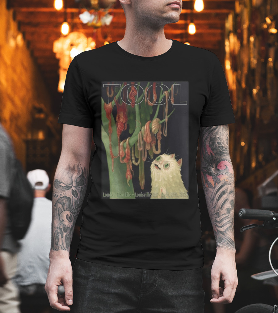TOOL Louder Than Life Louisville KY Sept 20 2026 Cat T-Shirt