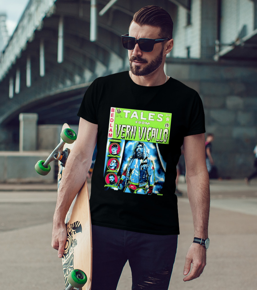 Tales From Vern Vicallo Featuring Bedlam Comic No 14 T-Shirt