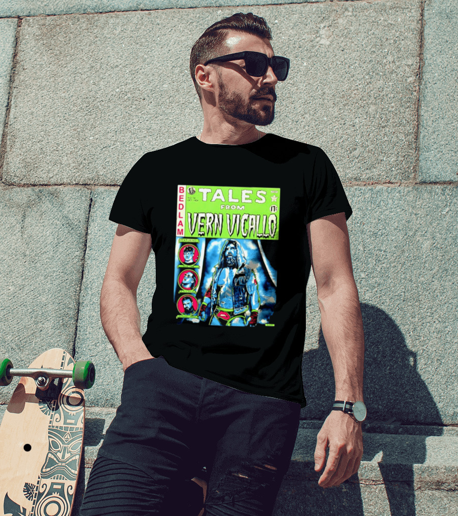 Tales From Vern Vicallo Featuring Bedlam Comic No 14 T-Shirt