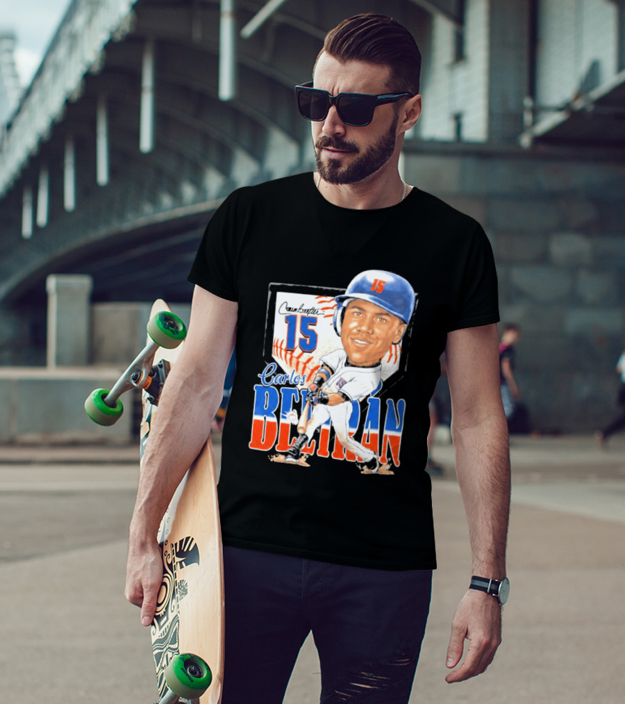 Carlos Beltran 15 NY Mets Baseball Art 2026 T-Shirt
