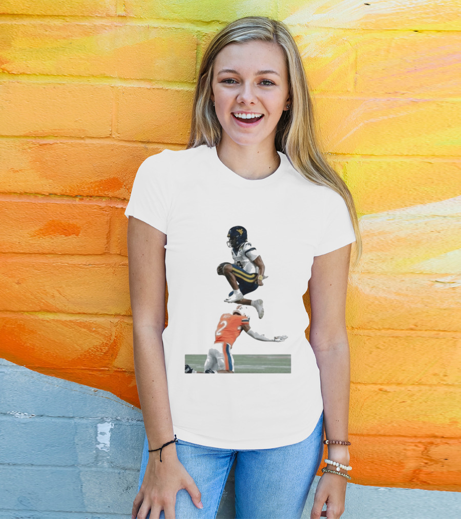 Michael Hawkins Jr Donavon Platt Football Leap Duke's Mayo T-Shirt
