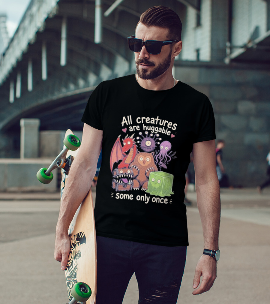 Dungeons & Dragons Creatures Huggable Once Cute Monster T-Shirt