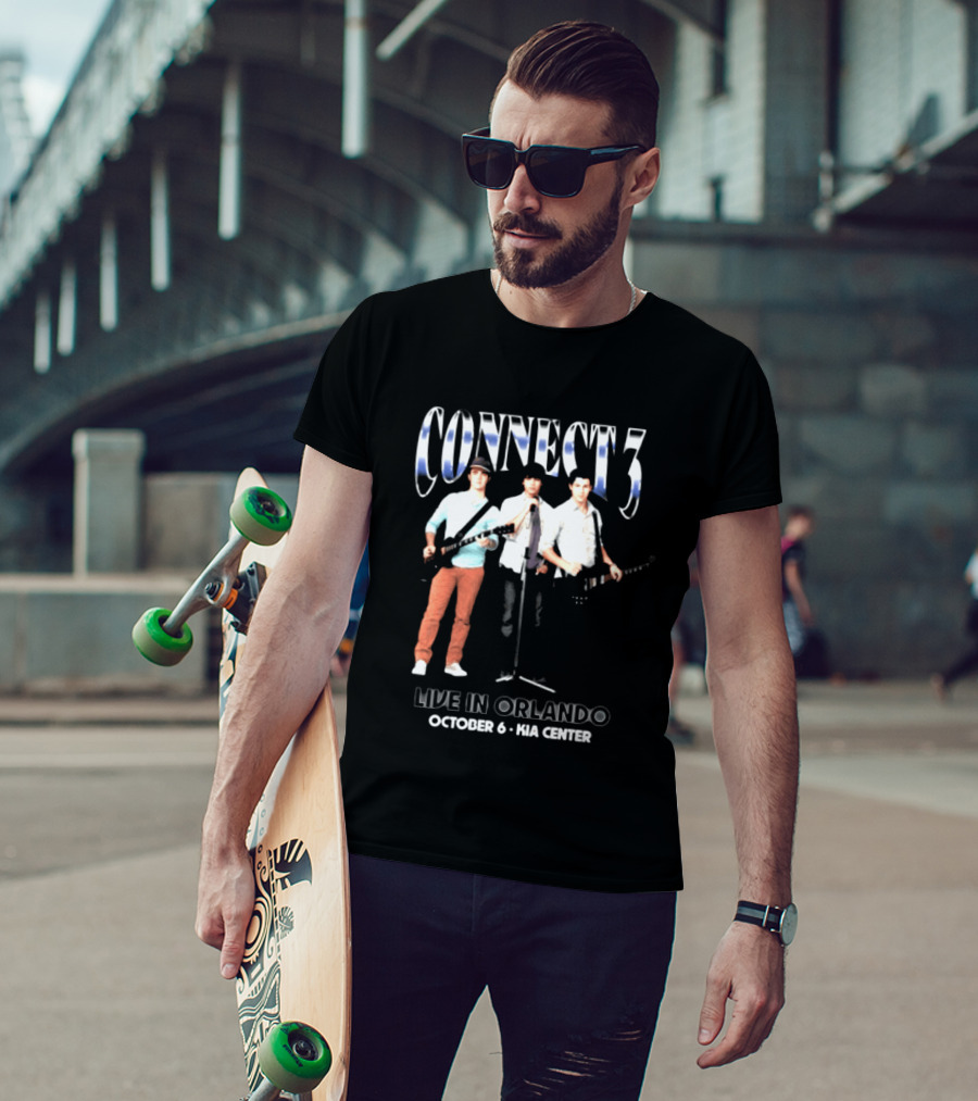 Connect 3 Live In Orlando October 6 Hia Center T-Shirt