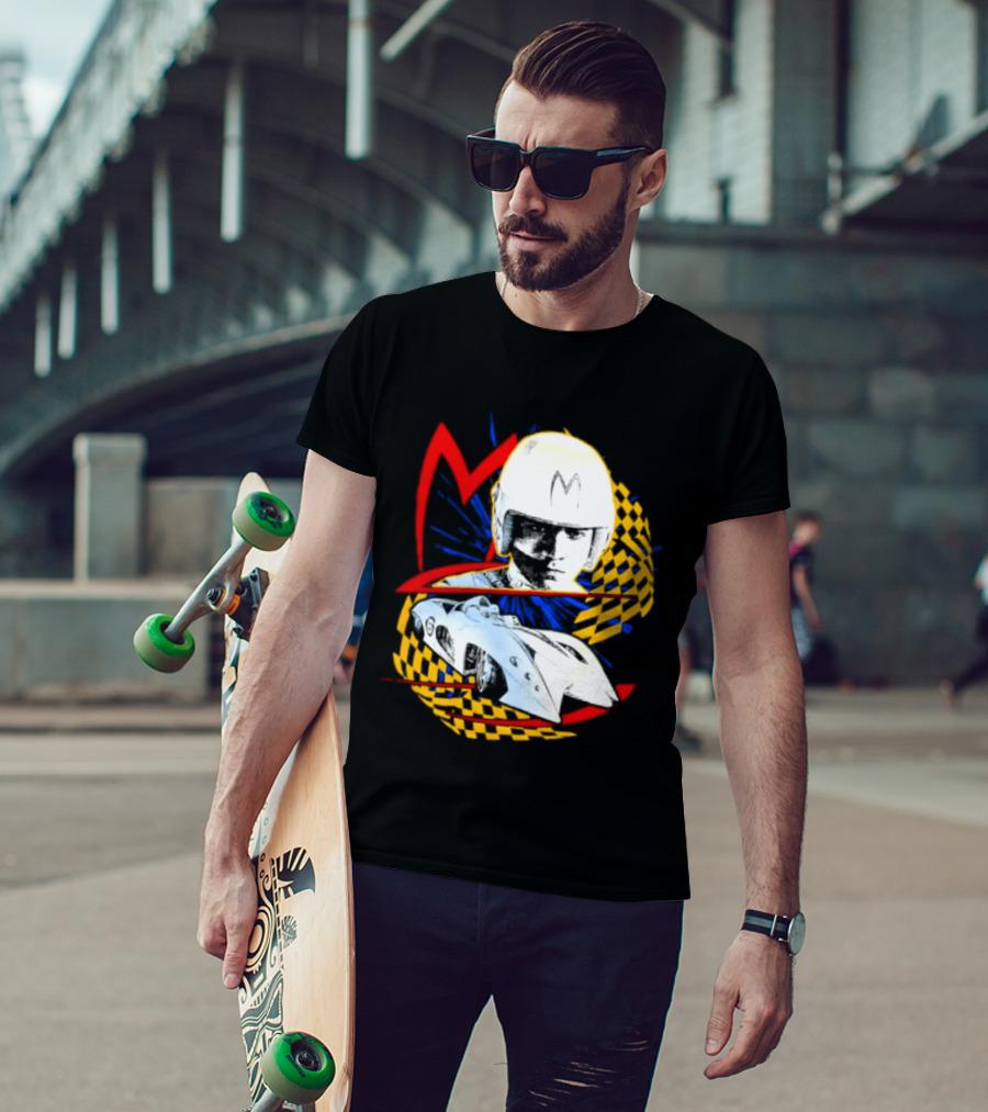 Speed Racer Mach 5 M Iconic Race Car T-Shirt