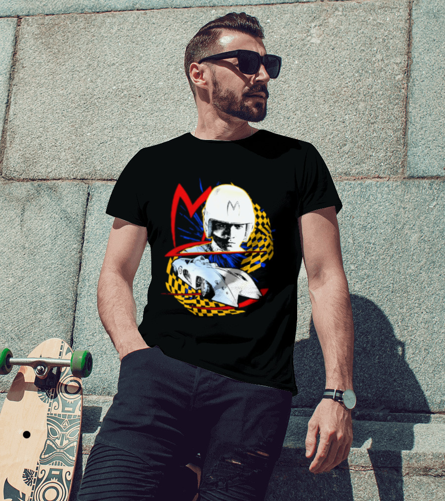 Speed Racer Mach 5 M Iconic Race Car T-Shirt