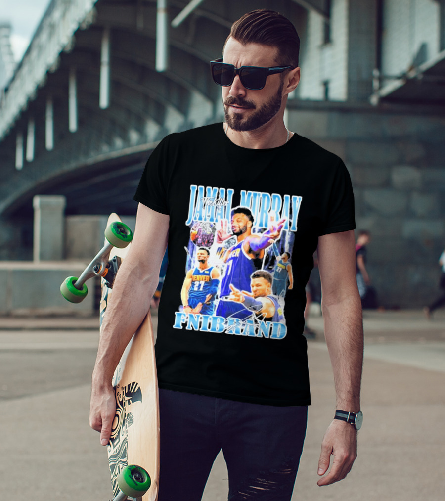 Jamal Murray The Killer Denver Nuggets FNIBRAND Basketball T-Shirt