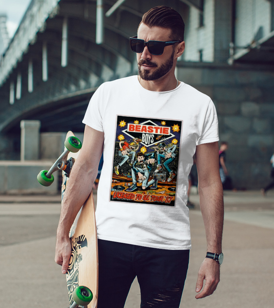 Beastie Boys Licensed To Ill Tour ’87 T-Shirt