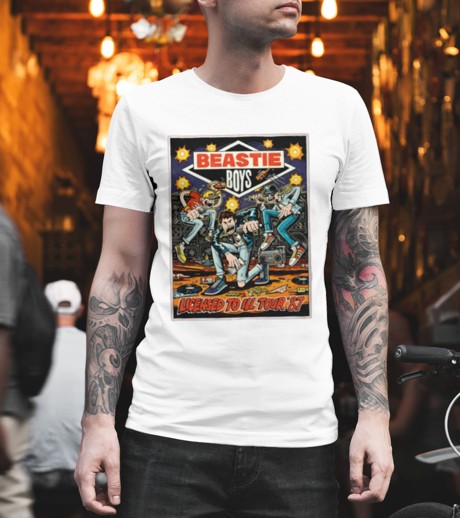Beastie Boys Licensed To Ill Tour ’87 T-Shirt