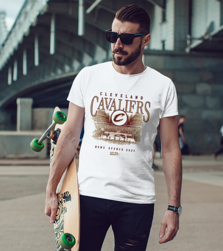 Cleveland Cavaliers Home Opener 2026 Stadium Celebration T-Shirt