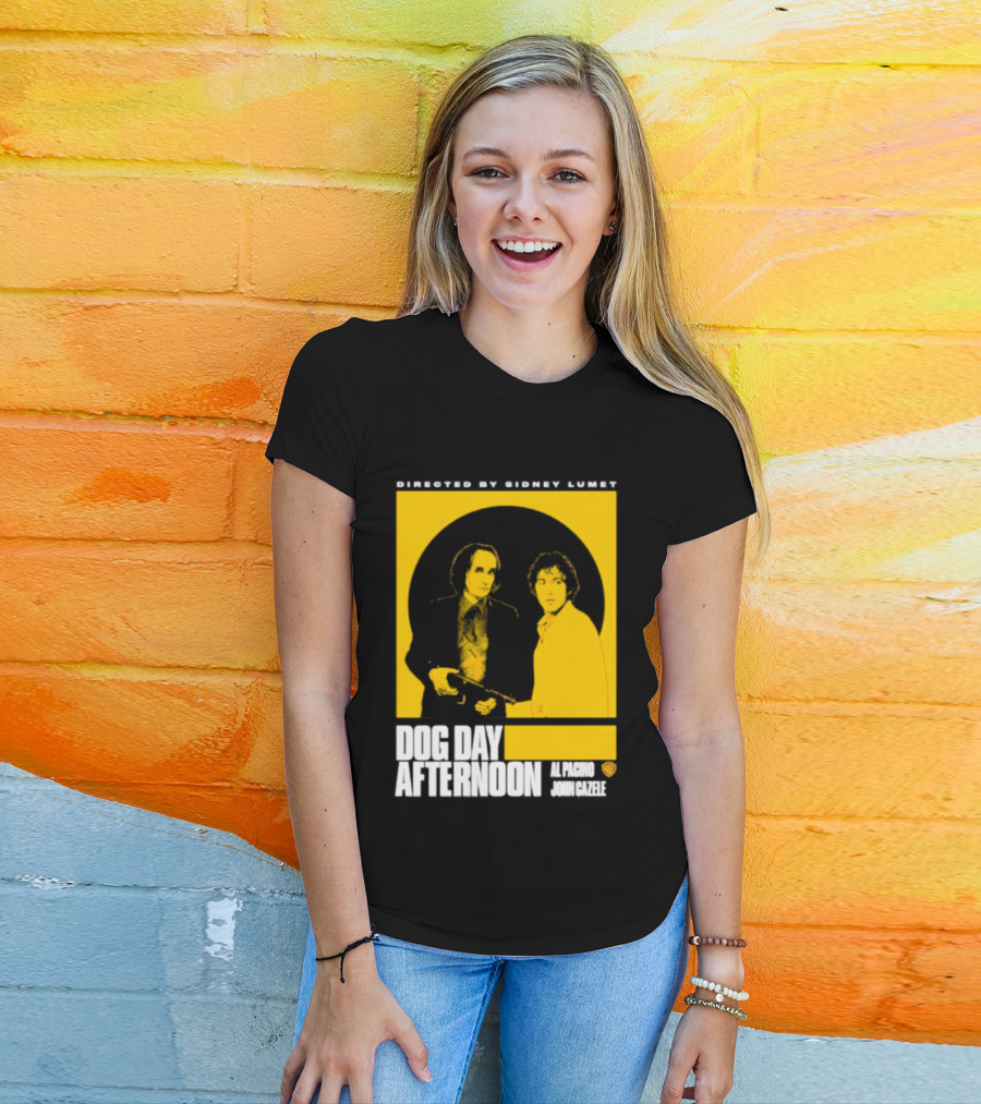 Directed By Sidney Lumet Dog Day Afternoon Al Pacino John Cazale Warner Bros T-Shirt