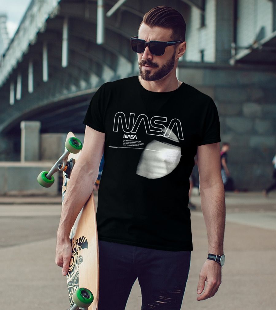 Alpha Industries NASA Galaxy Essential Crew Space Exploration T-Shirt