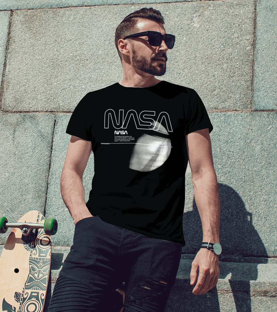 Alpha Industries NASA Galaxy Essential Crew Space Exploration T-Shirt