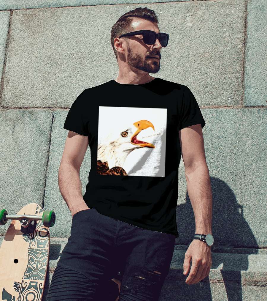 Democracy Forward Bald Eagle Patriotic T-Shirt