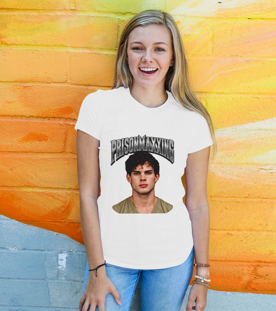 Prisonmaxxing Internet Meme Shot Concept T-Shirt