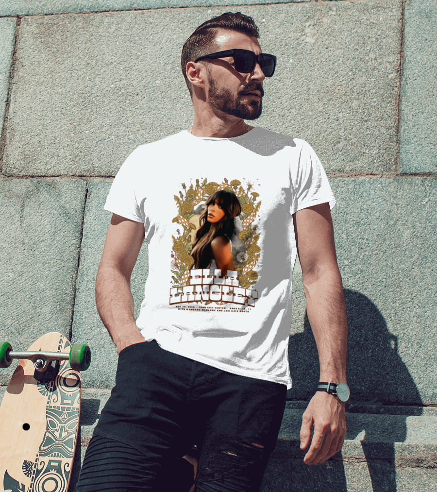 Ella Langley The Dandelion Tour 2026 Knoxville TN September 24 Event At Food City Center T-Shirt