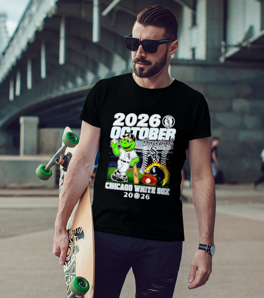 2026 October Chicago White Sox Postseason Baseball T-Shirt