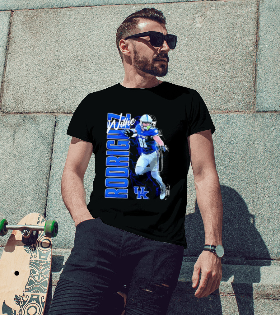 Willie Rodriguez Kentucky Wildcats NCAA Football UK T-Shirt