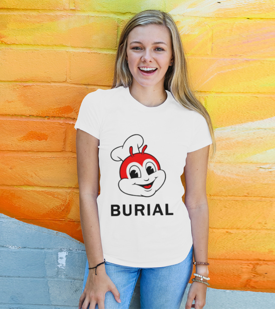 Jollibee Burial Fast Food Electronic Music T-Shirt