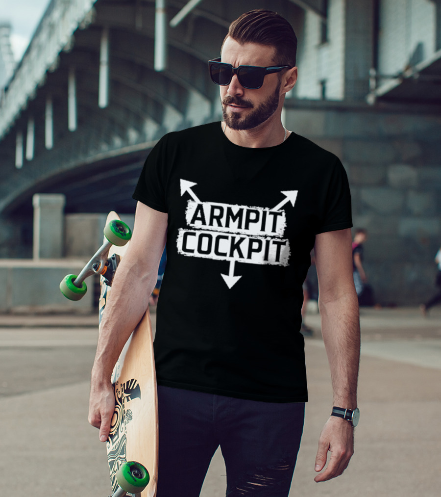Armpit Cockpit Arrows T-Shirt