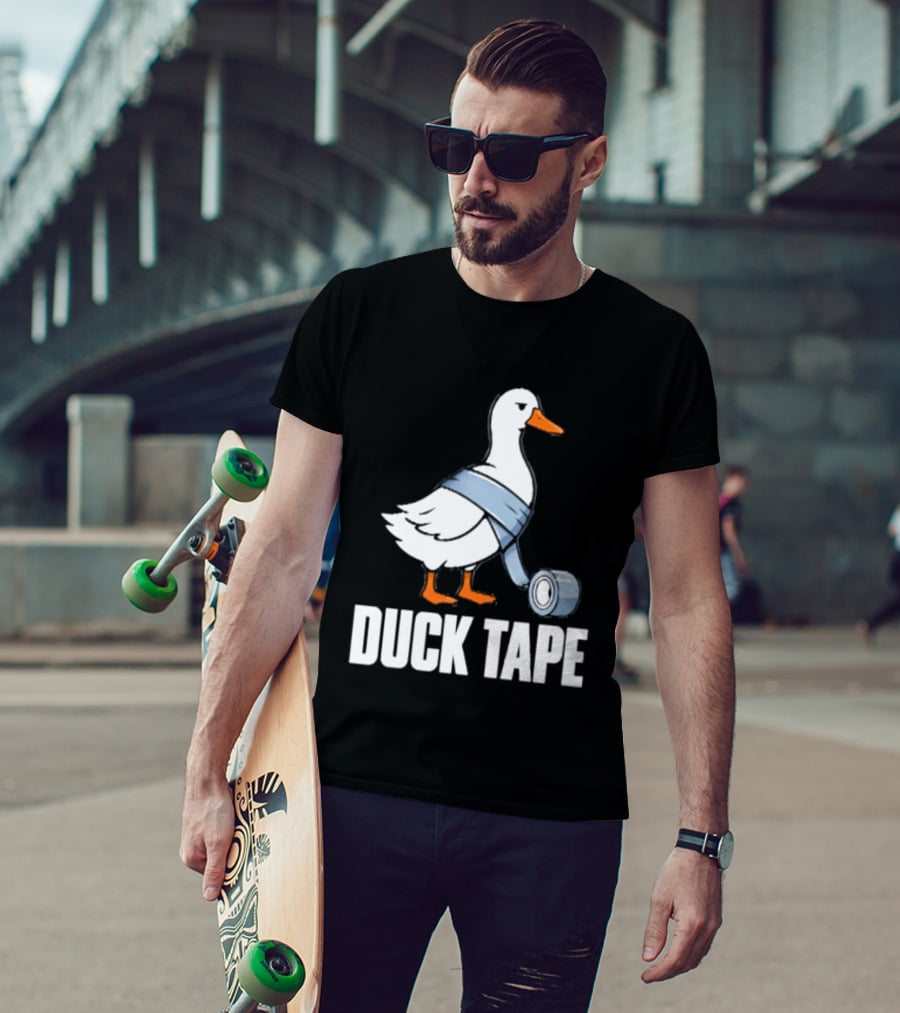 Duck With Tape Roll Duck Tape T-Shirt