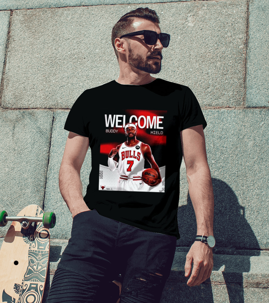 Buddy Hield 7 Chicago Bulls Welcome 2026 T-Shirt