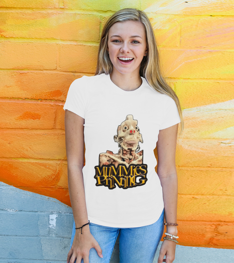 Mummies Printing Mummy Anatomy Skeleton Medical T-Shirt