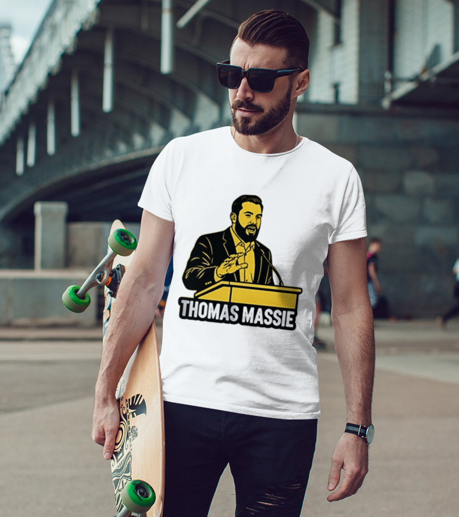 Thomas Massie Speaker Podium T-Shirt