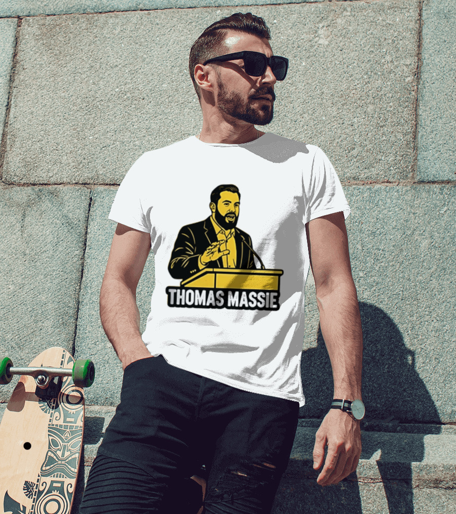 Thomas Massie Speaker Podium T-Shirt