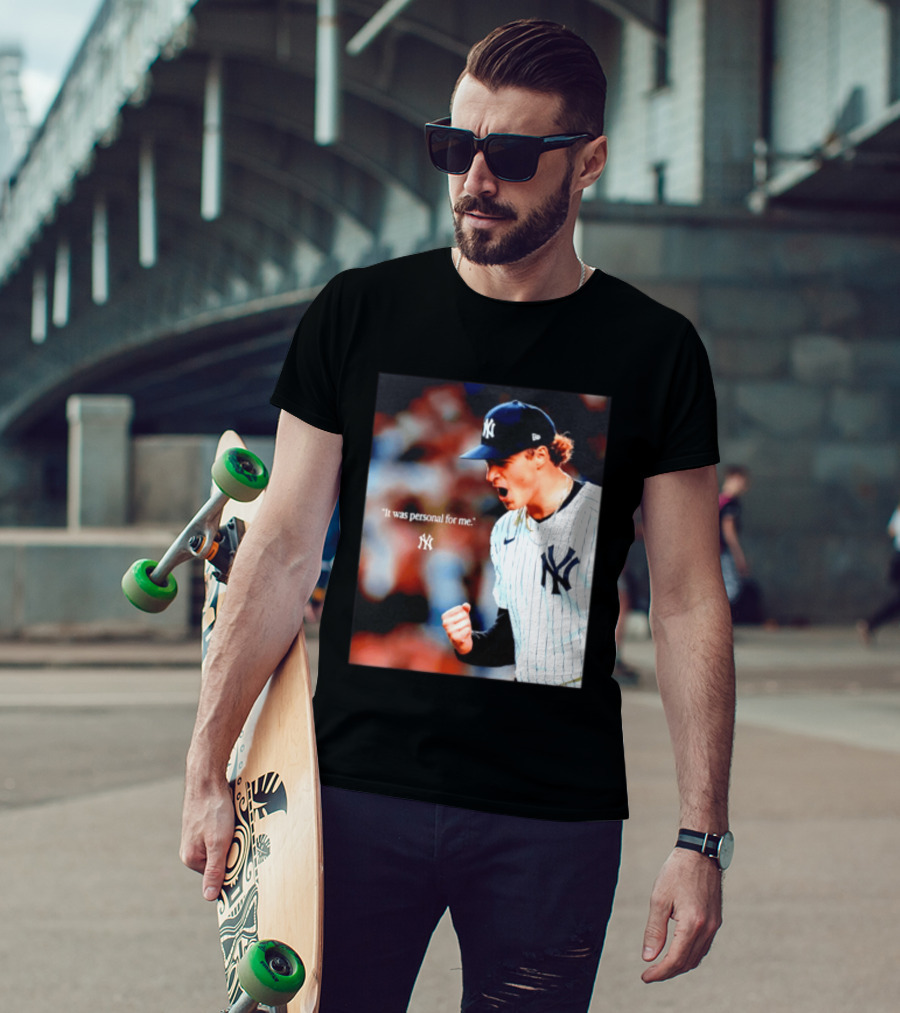 Ben Rice New York Yankees It Was Personal For Me Yankees Baseball T-Shirt