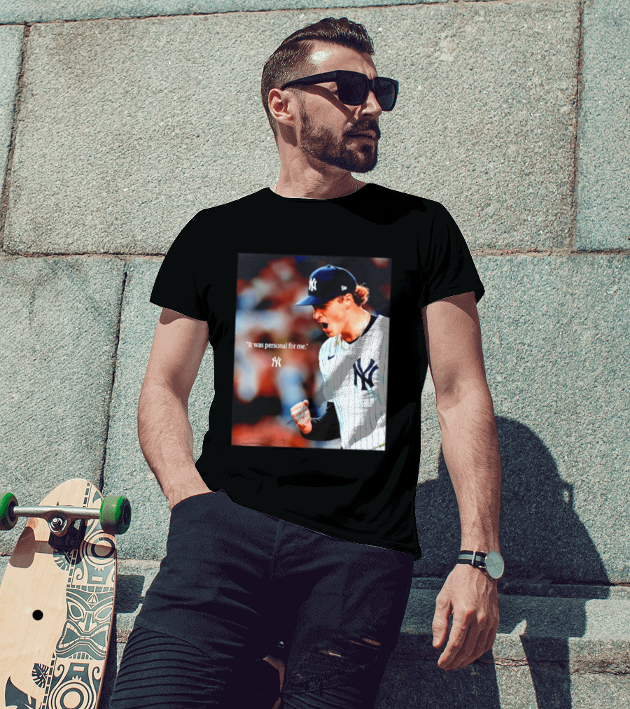 Ben Rice New York Yankees It Was Personal For Me Yankees Baseball T-Shirt