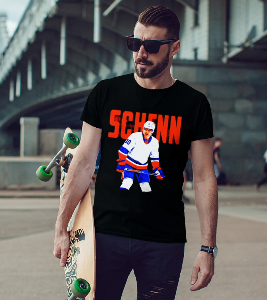 New York Islanders Brayden Schenn Grunge T-Shirt