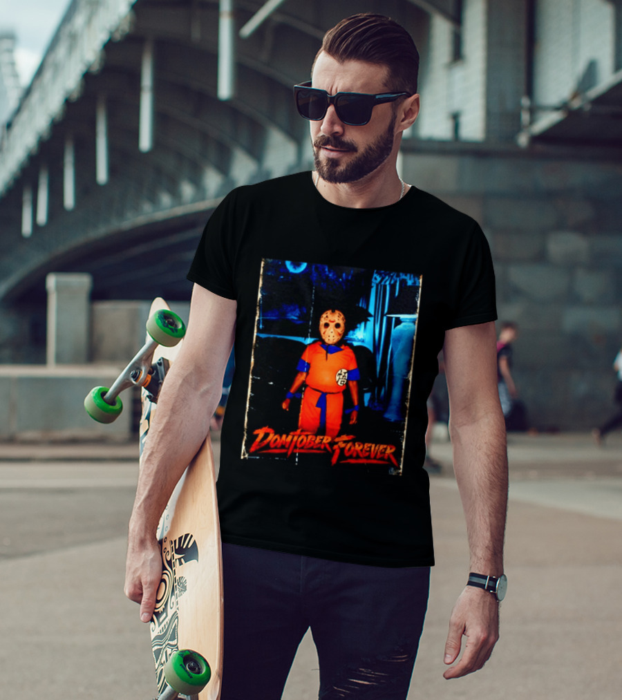 Domtober Forever Jason Voorhees Halloween Fusion T-Shirt