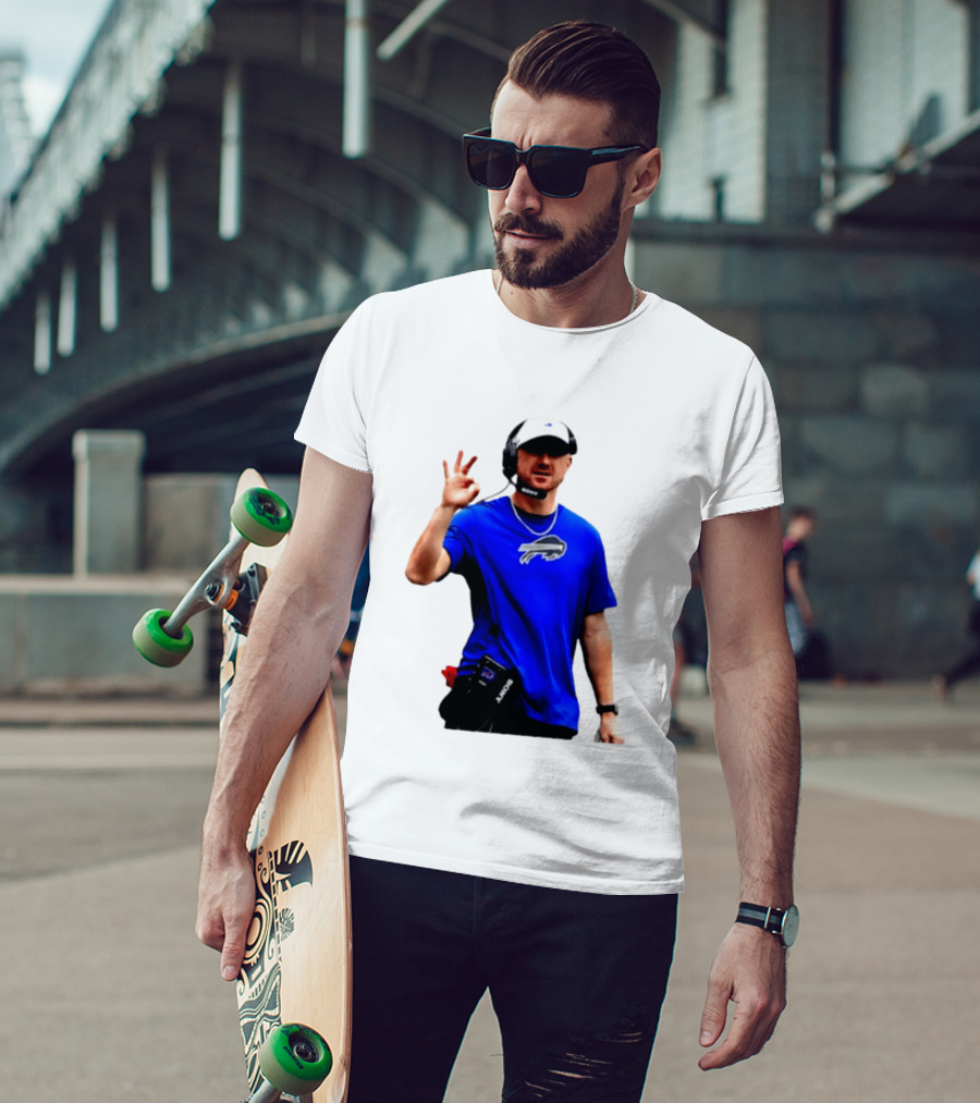 Joe Brady Buffalo Bills Coaching Moments Buffalo T-Shirt