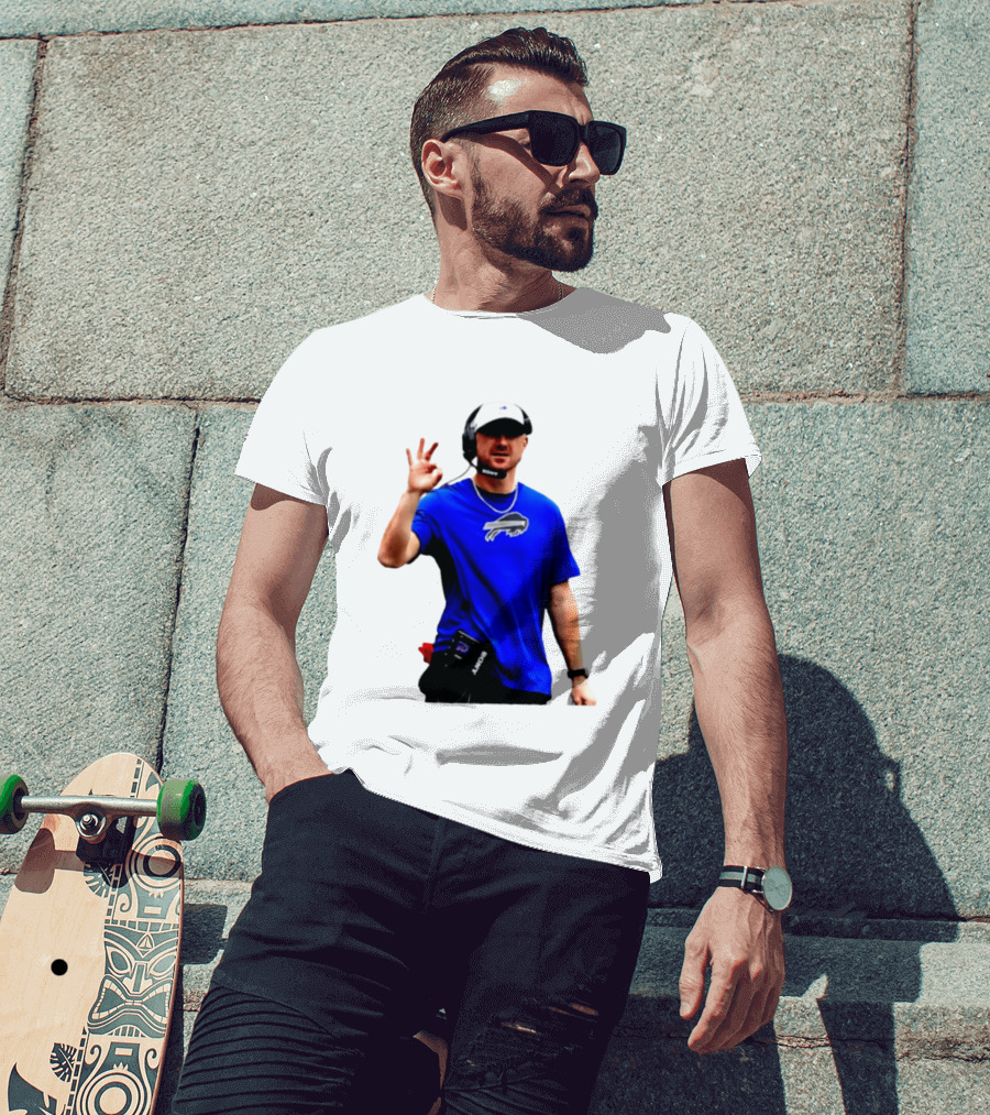 Joe Brady Buffalo Bills Coaching Moments Buffalo T-Shirt
