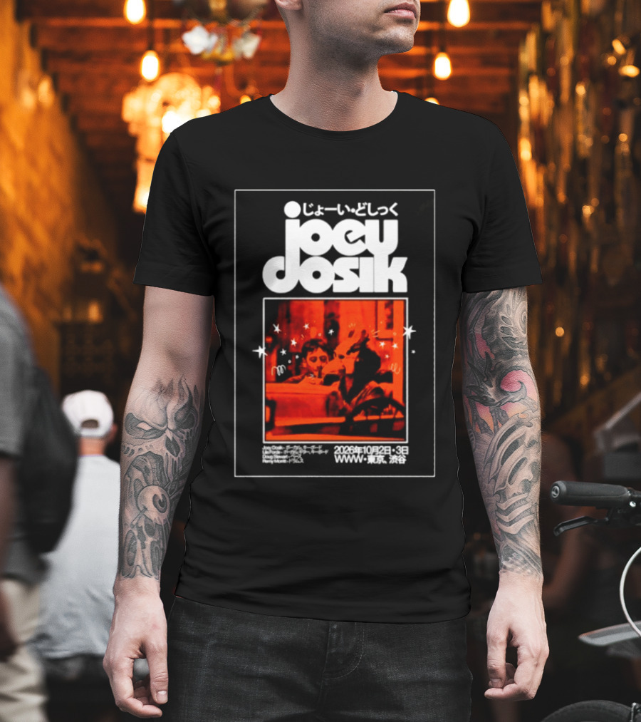 Joey Dosik 2026 Tokyo Concert October Shibuya Performance Dates T-Shirt