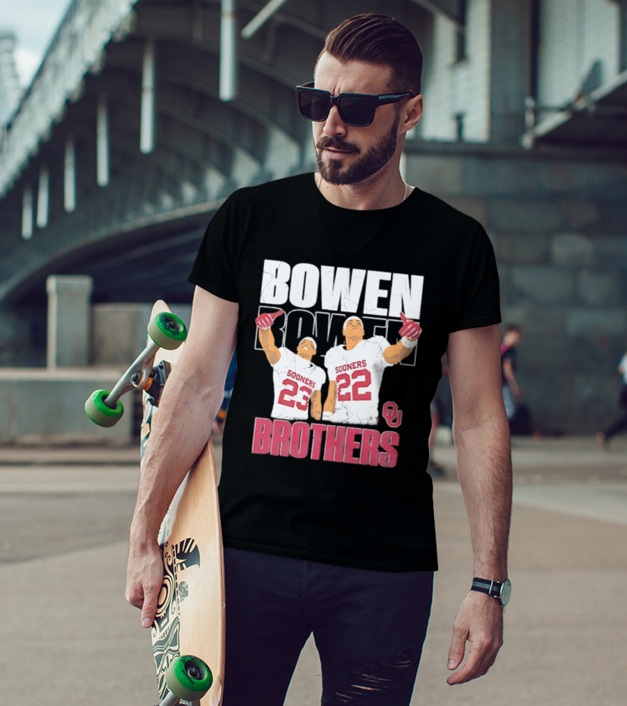 Bowen Brothers Sooners NCAA Football OU T-Shirt