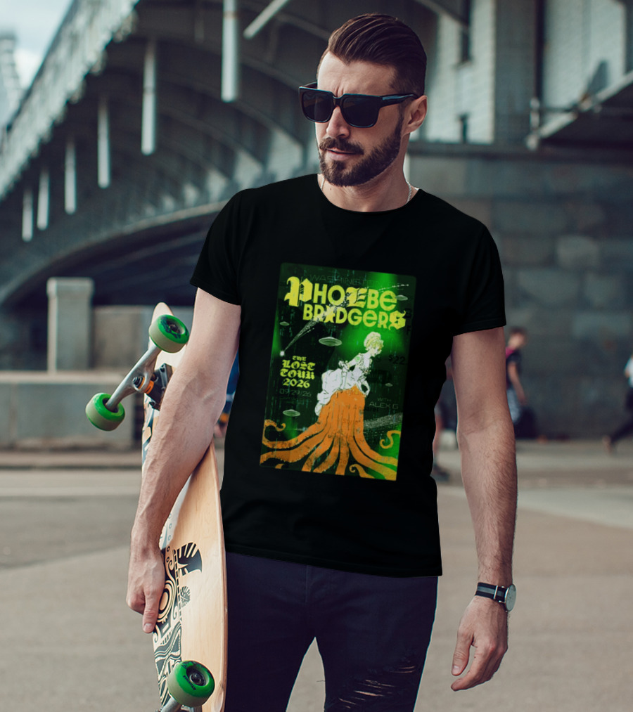 Phoebe Bridgers The Lost Tour 2026 Washington DC 09/29/26 With Alex G T-Shirt