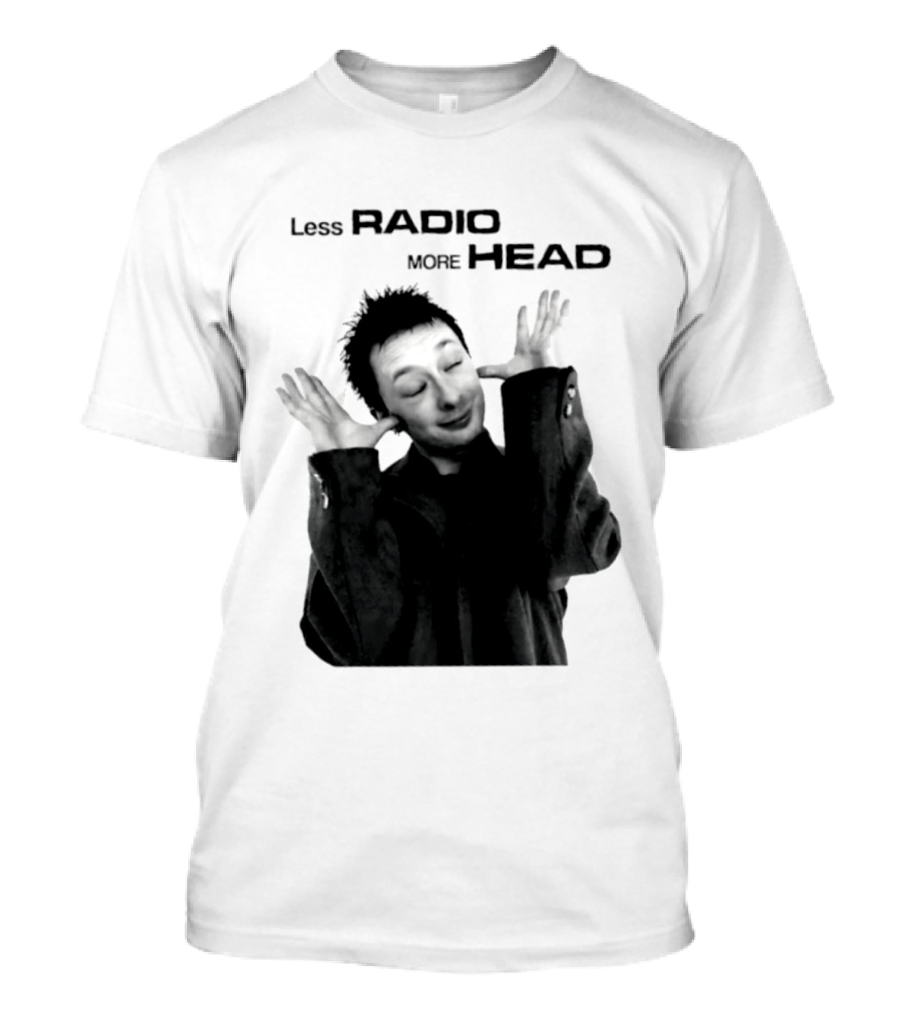 Thom Yorke Less Radio More Head Radiohead T-Shirt