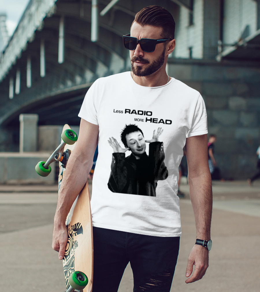 Thom Yorke Less Radio More Head Radiohead T-Shirt