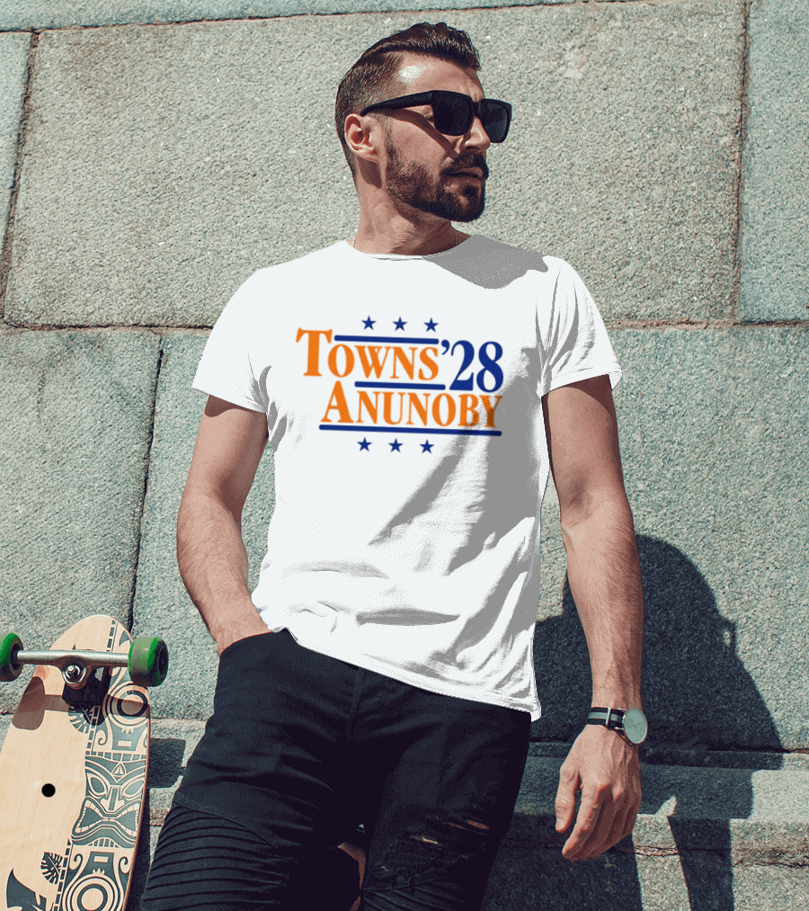 Towns Anunoby 28 New York Knicks Stars T-Shirt