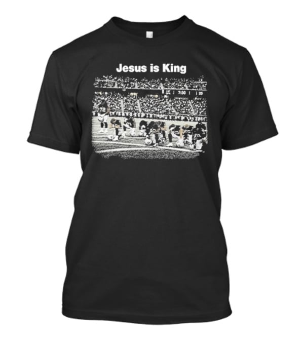 Jesus Is King Pray Football Las Vegas T-Shirt