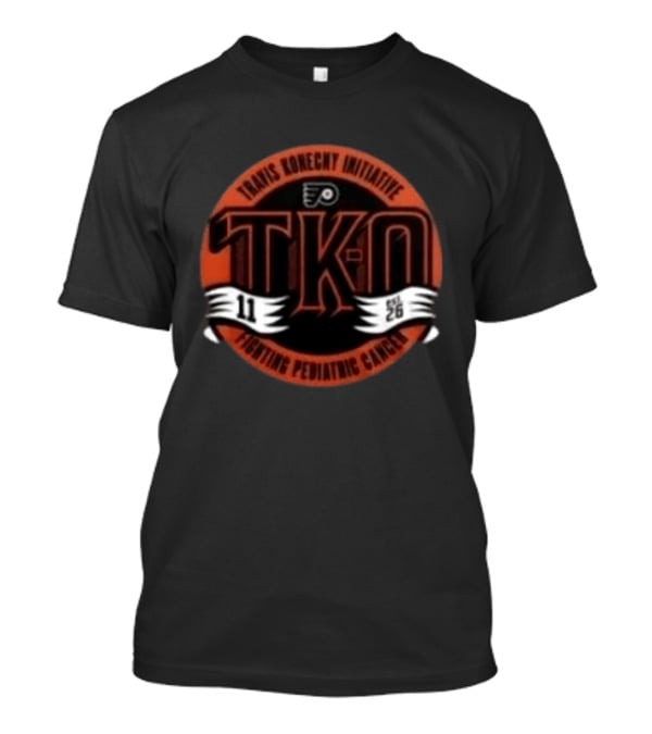 Travis Konecny Initiative TKO Fighting Pediatric Cancer Philadelphia Flyers 11 26 T-Shirt