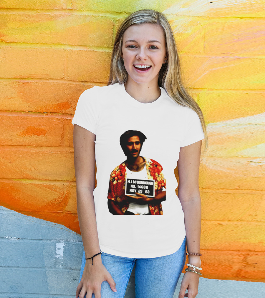 Nicolas Cage HI McDunnough Shot No. 14686 Raising Arizona November 29 83 T-Shirt