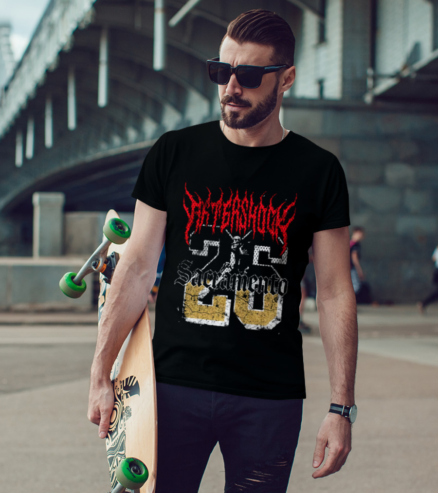 Aftershock 2026 Sacramento CA Festival October 1 4 After Party Event T-Shirt
