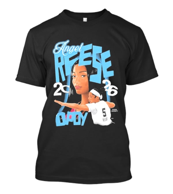 Angel Reese 2026 DPOY Basketball Player T-Shirt